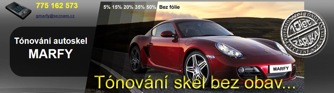 Tónování autoskel Praha