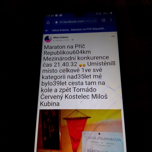 Napříč republikou 603 km